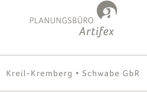 Logo Planungsbüro Artifex mit Firmenbezeichnung