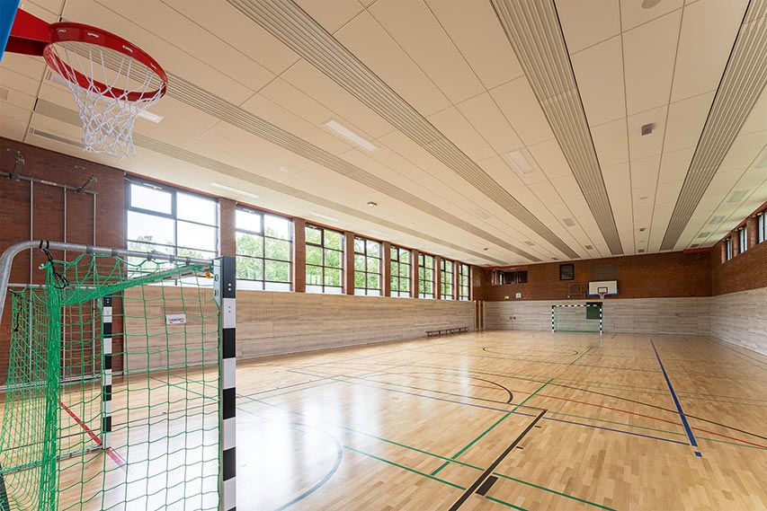 Sanierung der Sporthalle in Heyerode (Thüringen) 2