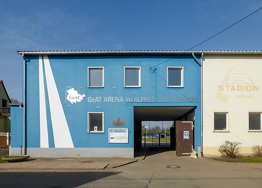 Strukturierung der Gebäudefunktionen und Umsetzung der Brandschutzmaßnahmen für die Turnhalle in Dachwig (Thüringen) 1