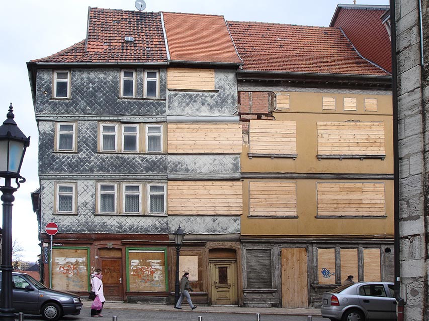Wohn- und Geschäftshäuser, Mühlhausen 1