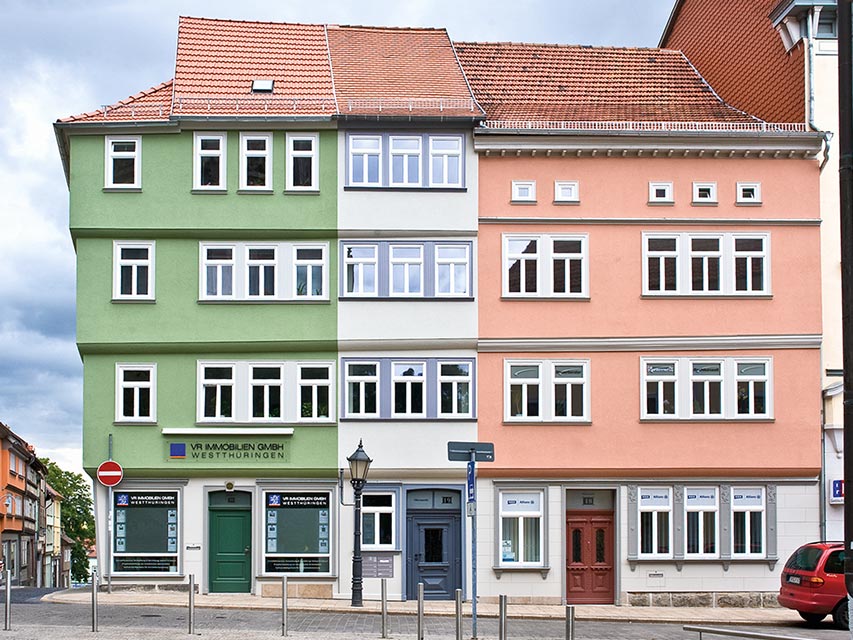 Wohn- und Geschäftshäuser, Mühlhausen 2