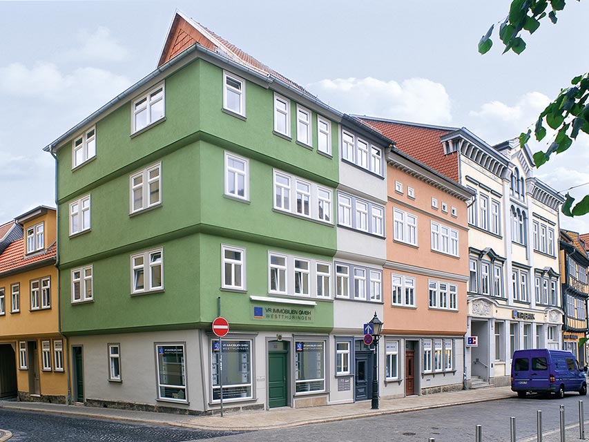 Wohn- und Geschäftshäuser, Mühlhausen 4
